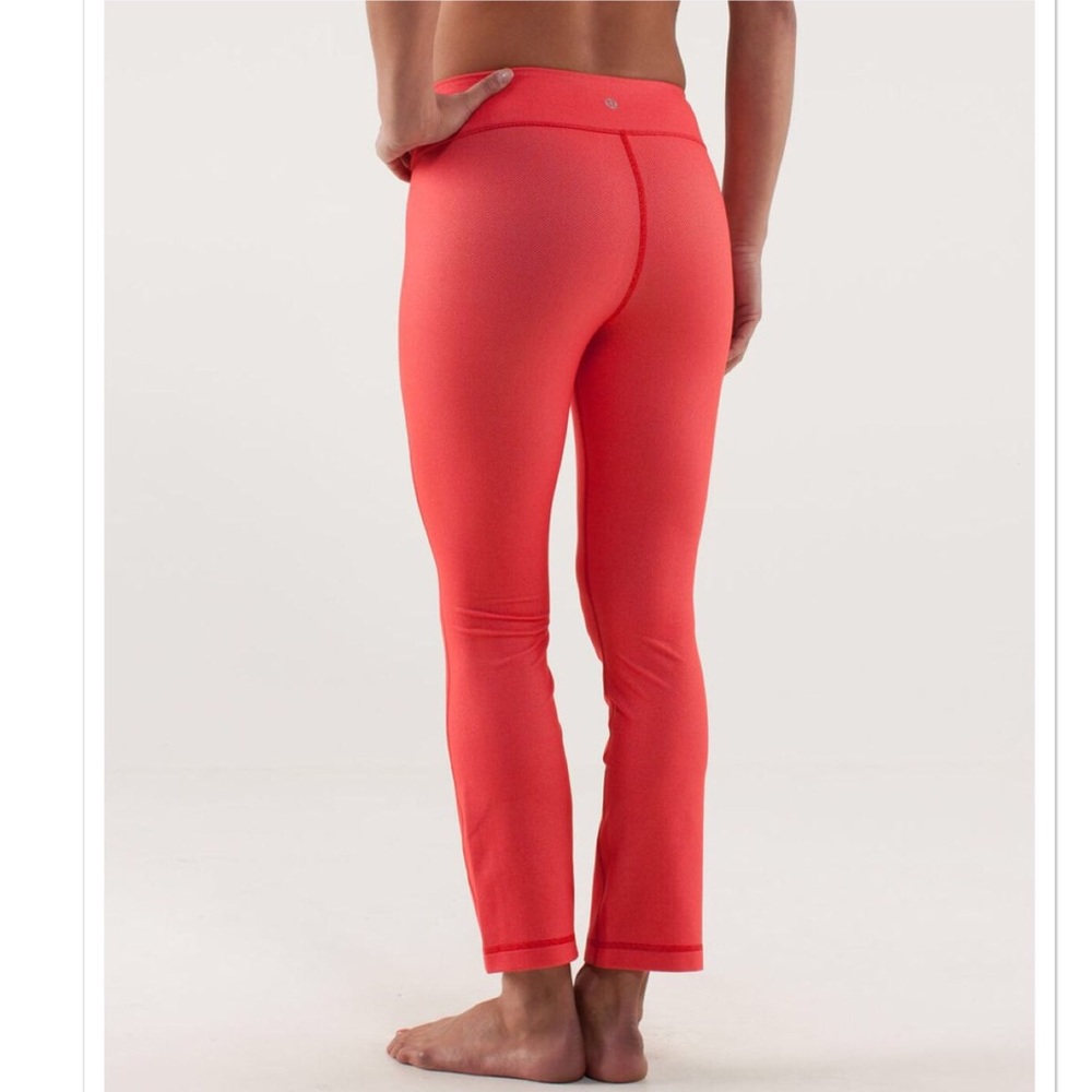 Lululemon PYB Pants in Love Red Slub Denim